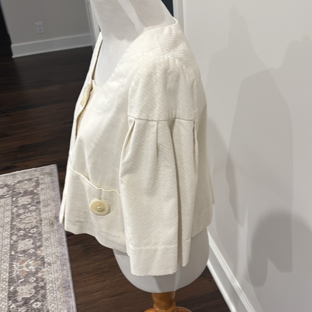Anthropologie Elevenses Swing Jacket 8 - Picture 3 of 7